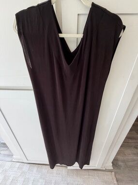 Chico’s Traveler’s Maxi Dress Black Size 2